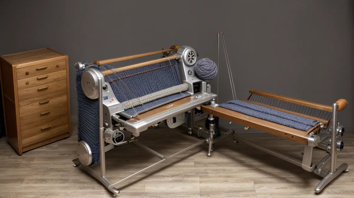 Gläserne Strickmaschine gebraucht kaufen? Warum ein Neukauf sicherer ist