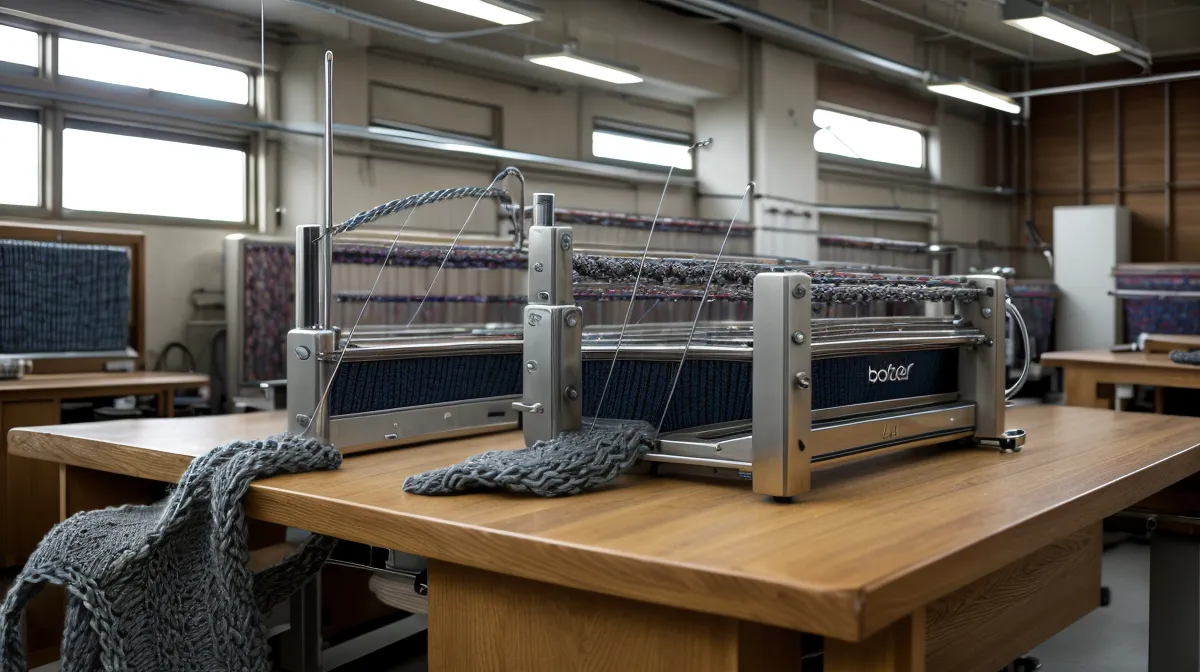 Brother KH-970 Strickmaschine im Vergleich zum Online-Kurs Die gläserne Strickmaschine, Technik-Konzepte für Maschinenstricken im Überblick