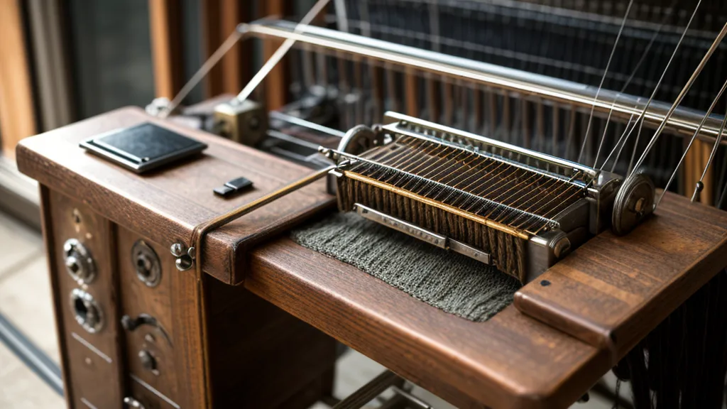 Laptop-Bildschirm zeigt Arbeitsspeicher und Systemressourcen – IT-Anforderungen beim Maschinenstricken-Lernen
