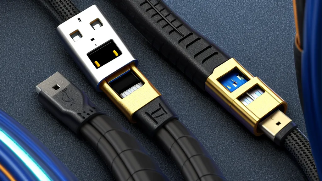 FTDI-USB-Interface-Kabel mit sichtbarem Chipsatz für den Anschluss der Brother KH-940 an den PC